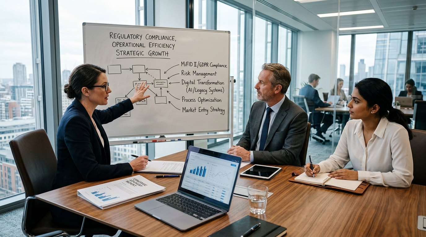 Le Business Consulting dans le secteur des services financiers