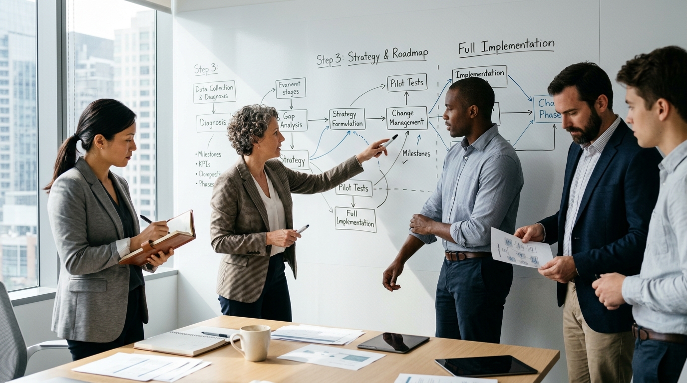 Comment fonctionne le Business Consulting : le processus étape par étape