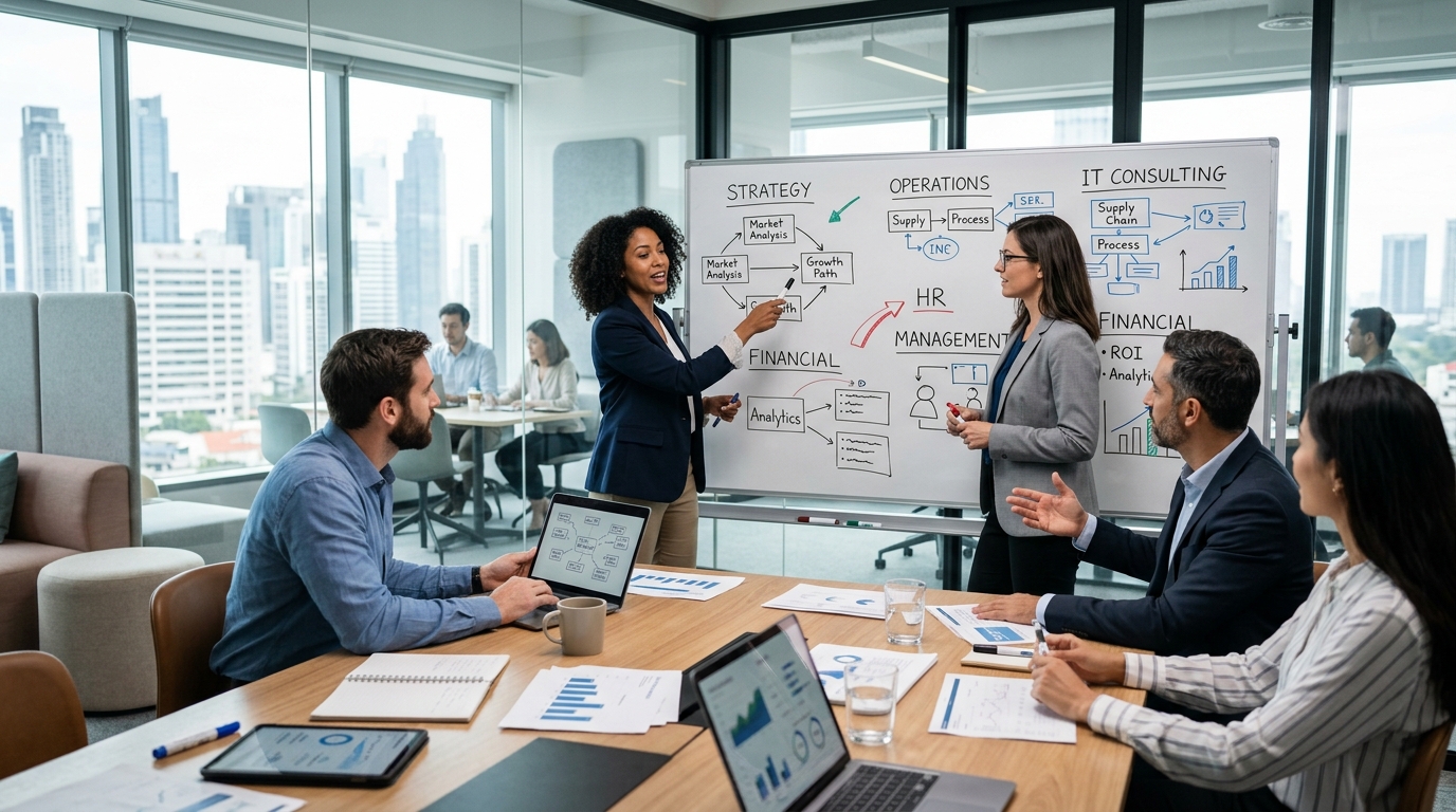 Les principaux types de Business Consulting expliqués en détail